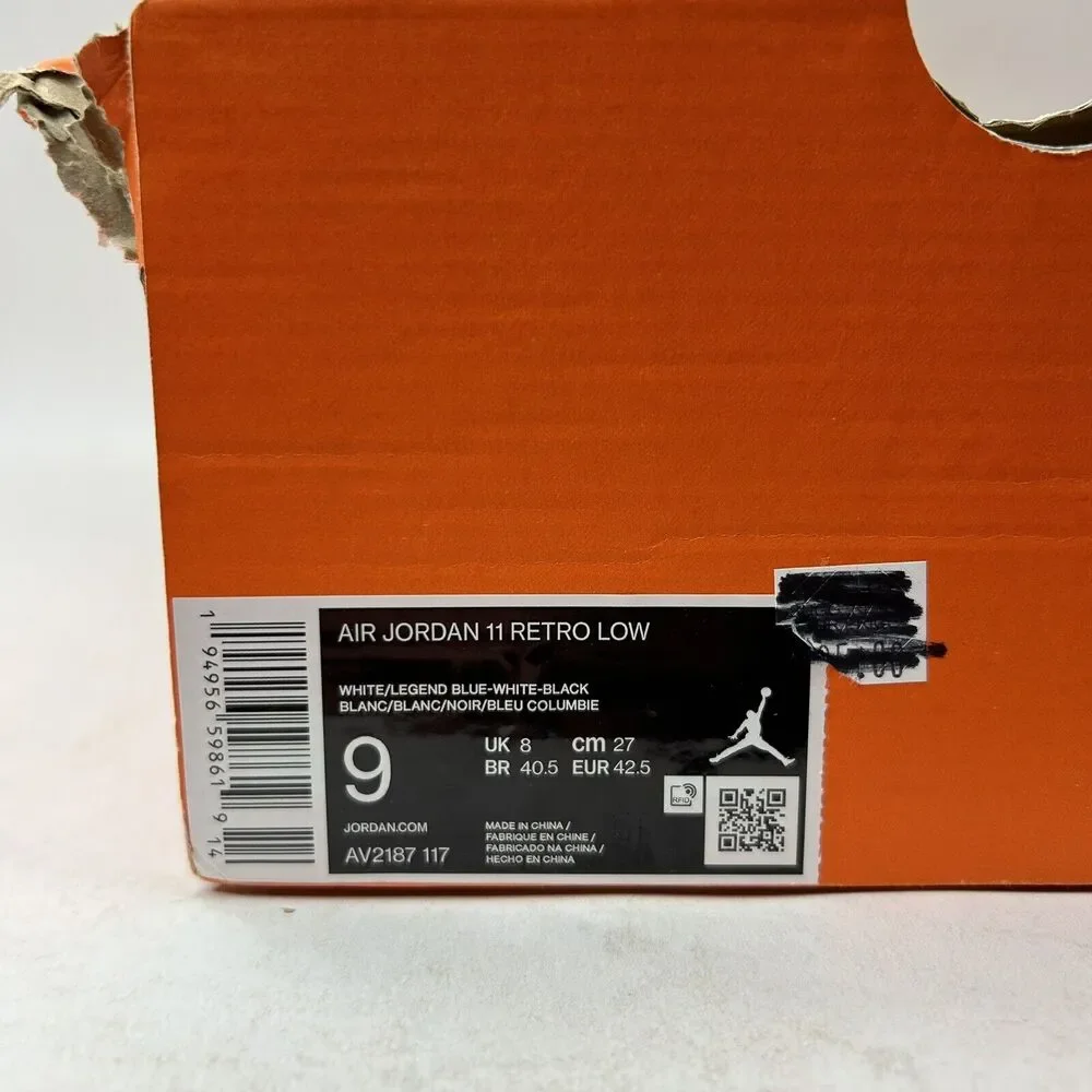 Nike Shoes Air Jordan 11 Retro Low “Legend Blue” 2024